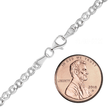 Load image into Gallery viewer, Nolita Nonna Chain Anklet in Sterling Silver