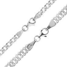 Load image into Gallery viewer, Rivington St. Rambo Chain Necklace in Sterling Silver
