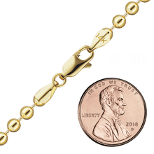 Load image into Gallery viewer, Broadway Bead Bracelet in 14K Yellow Gold