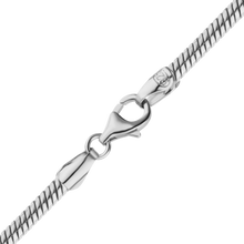 Load image into Gallery viewer, Seaport Snake Chain Necklace in Sterling Silver