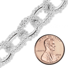 Load image into Gallery viewer, Bulk / Spooled Handmade Chain in Sterling Silver (13.20 mm)