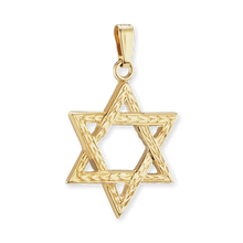 Load image into Gallery viewer, ITI NYC Star of David Pendant in 14K Gold