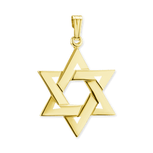Load image into Gallery viewer, ITI NYC Star of David Pendant in 14K Gold