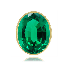 Load image into Gallery viewer, ITI NYC Oval Tapered Bezels With Airline in 14K Gold (4.50 x 3.00 mm - 14.00 x 11.50 mm)