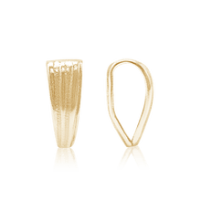 Load image into Gallery viewer, ITI NYC Textured Pinch Bails (5.4 mm)