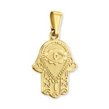 Load image into Gallery viewer, ITI NYC Hamsa Pendant in 14K Gold