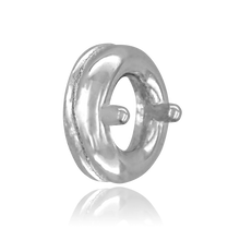 Load image into Gallery viewer, ITI NYC Round Bezels With Two Prongs in Sterling Silver (4.00 mm - 5.75 mm)