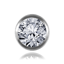 Load image into Gallery viewer, ITI NYC Round High Bezels Tapered With Bearing in Sterling Silver (3.00 mm - 8.00 mm)