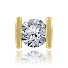 Load image into Gallery viewer, ITI NYC Round Straight Bar Bezels in 14K Gold (3.00 mm - 5.20 mm)