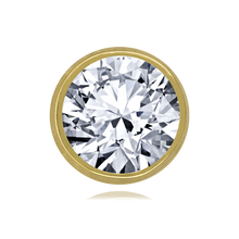 Load image into Gallery viewer, ITI NYC Round Tapered Tube Bezels in 14K Gold (8.50 mm - 16.00 mm)