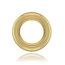 Load image into Gallery viewer, ITI NYC Round Wide Base Bezels in 14K Gold (4.00 mm - 6.50 mm)