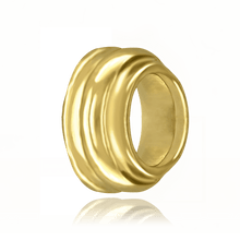 Load image into Gallery viewer, ITI NYC Round Wide Base Bezels in 14K Gold (4.00 mm - 6.50 mm)
