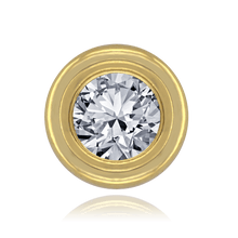 Load image into Gallery viewer, ITI NYC Round Wide Base Bezels in 14K Gold (4.00 mm - 6.50 mm)