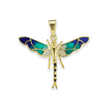 Load image into Gallery viewer, Dragonfly Charm (28 x 30mm)