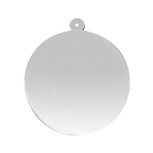 Load image into Gallery viewer, Sterling Silver Round Disc With Loop (.030" thickness)