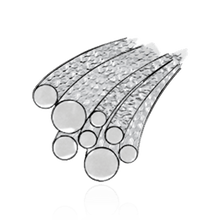 Load image into Gallery viewer, Sterling Silver Round Glitter Soft Wire