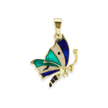Load image into Gallery viewer, Side View Butterfly Charm (29 x 21mm)