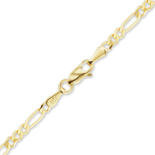 Load image into Gallery viewer, Fulton St. Figaro Anklet in 14K Yellow Gold