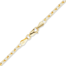 Load image into Gallery viewer, Essex St. Elongated Cable Anklet in 14K Yellow Gold