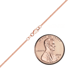 Load image into Gallery viewer, Chelsea Cable Anklet in 18K Rose Gold