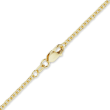 Load image into Gallery viewer, Canal St. Cable Anklet in 18K Yellow Gold