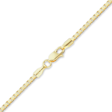 Load image into Gallery viewer, Bleecker St. Box Anklet in 18K Yellow Gold