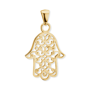 14K Gold Hamsa