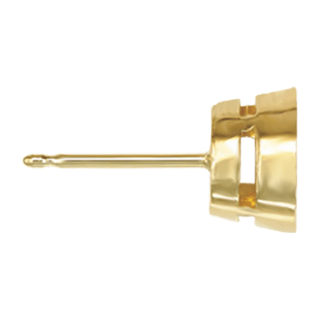 Bezel Setting Earrings