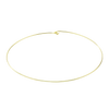 Plain Wire Choker in 18K Gold