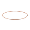 Plain Wire Bangle Bracelet in 14K Gold