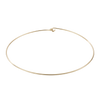 Plain Wire Choker in 18K Gold
