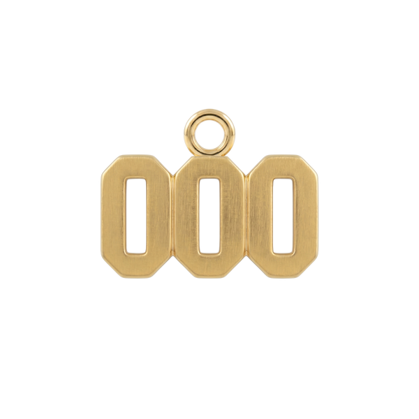Basic Angel Pendants in 14K Gold (9.5 mm) (Semi-Polished)