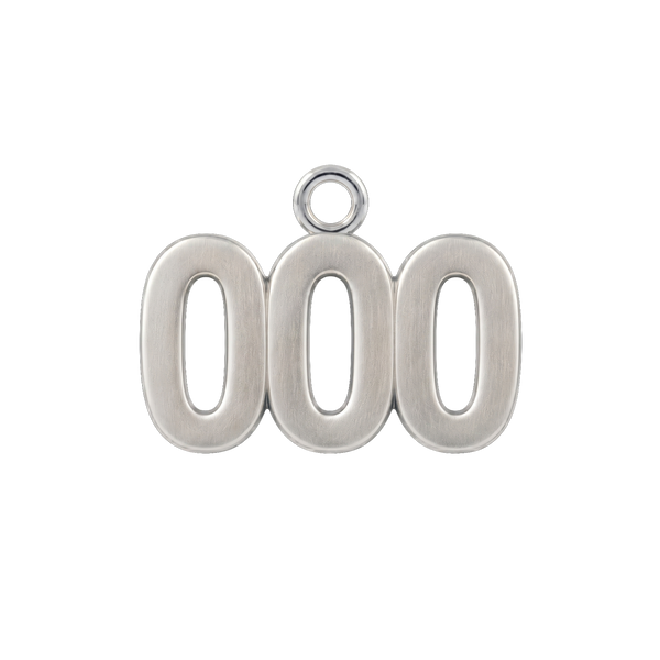 Classic Angel Number Pendants in 14K Gold (12.5 mm)