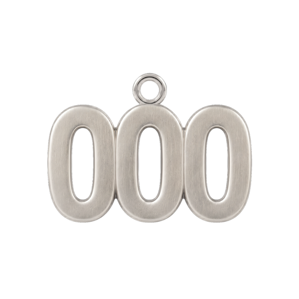 Classic Angel Number Pendants in 14K Gold (20 mm)