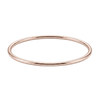 Plain Wire Bangle Bracelet in 14K Gold