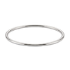 Plain Wire Bangle Bracelet in 14K Gold