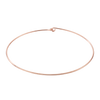 Plain Wire Choker in 18K Gold