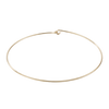 Plain Wire Choker in 18K Gold
