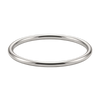 Plain Wire Bangle Bracelet in 14K Gold