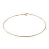 Plain Wire Choker in 18K Gold