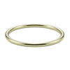 Plain Wire Bangle Bracelet in 18K Gold