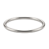 Plain Wire Bangle Bracelet in 14K Gold