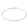Plain Wire Choker in 10K Gold