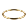 Plain Wire Bangle Bracelet in 14K Gold