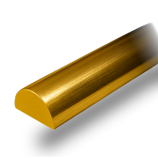 Yellow Gold-Filled Domed Soft Wire
