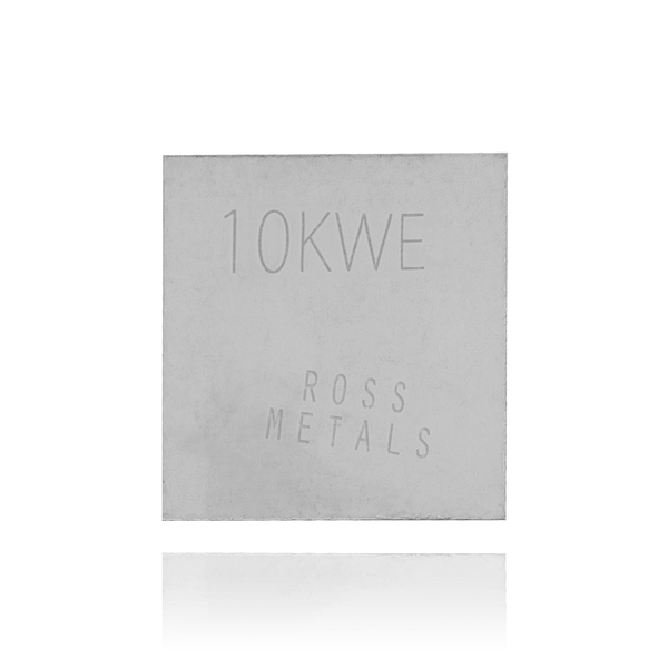 10K / 10 White Gold Plate Solder