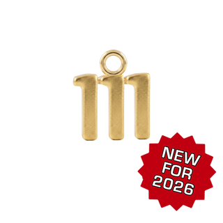 Basic Angel Pendants in 14K Gold (9.5 mm) (Semi-Polished)