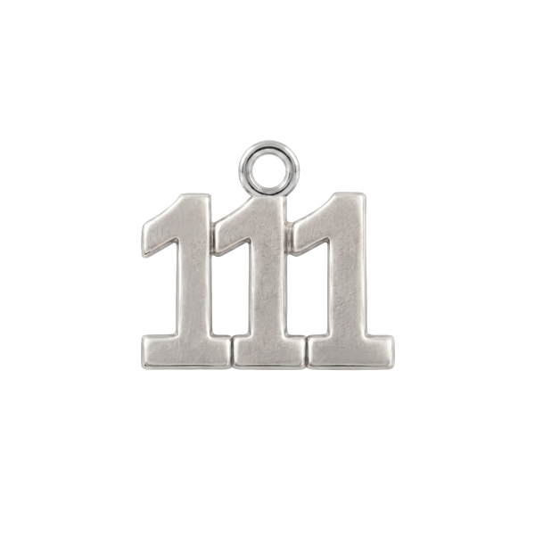 Classic Angel Number Pendants in 14K Gold (12.5 mm)