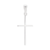 ITI NYC 14K Gold Thin Plain Cross Pendant