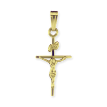 Load image into Gallery viewer, ITI NYC Classic Crucifix Pendant in 14K Gold
